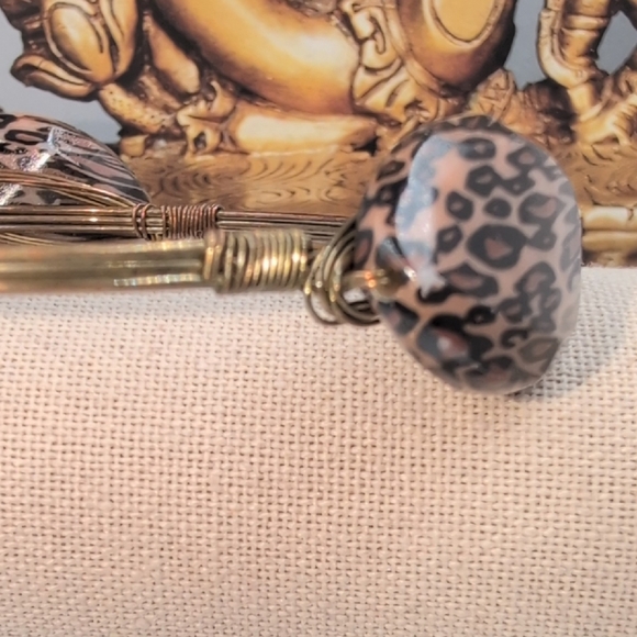 Bourbon and Bowties Leopard Print Bracelet - Picture 3 of 5